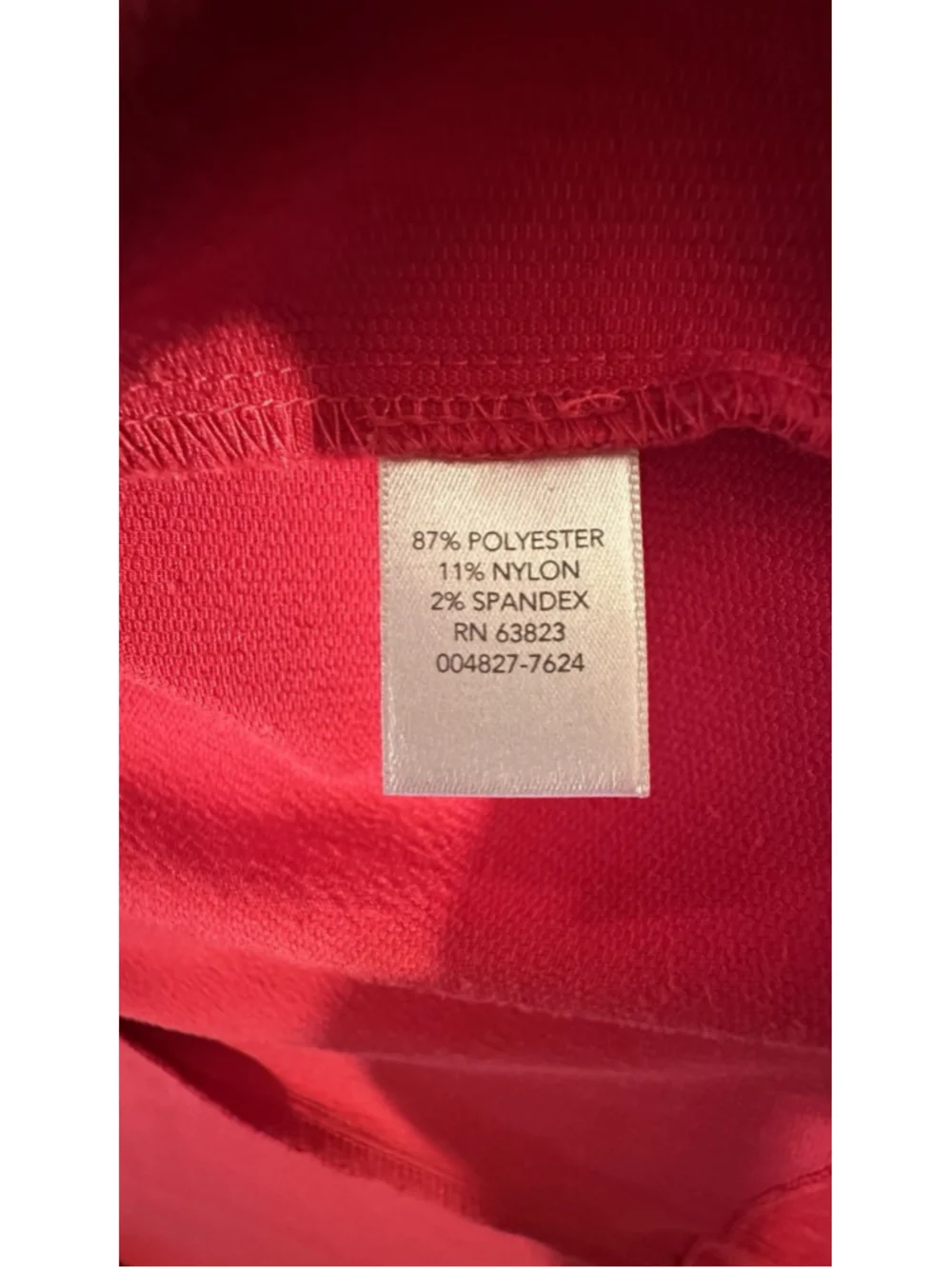 CJ Christopher Banks Corduroy Vest Womens 2X RED Lightweight High Neck Zipper
